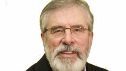 Gerry Adams Sinn Féin. oireachtas