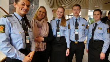 Pleased with the recruitment of police officers