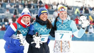 First Medal Goes to Sweden in Skiathlon