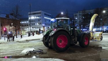 Cyclist died in a tractor accident in Oslo