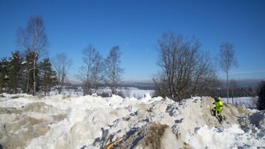 TOXIC SNOW at Oslo Reservoir