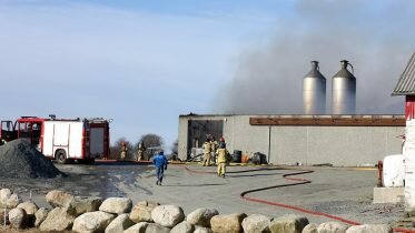 Thousands of chickens lost in a fire in Rogaland