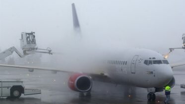 New record at Gardermoen: Never before have planes been de-iced more often than this winter