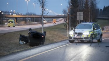 Police chase ended in collision