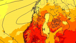 heat wave May southern Norway stormgeo