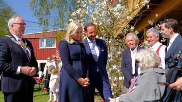 Royal couple honours 2nd World War sailors in Konvoibyen