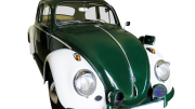 VW beetle police car fine traffic violation