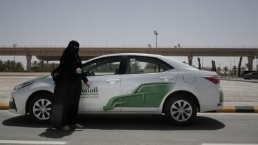 First women drive in Saudi Arabia