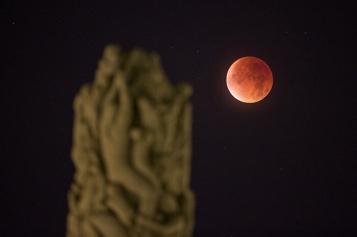 The longest moon eclipse for a century on Friday night