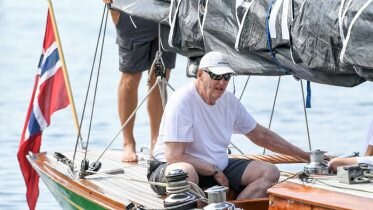 Third place to King Harald in the World Cup for 8 meter racing yachts