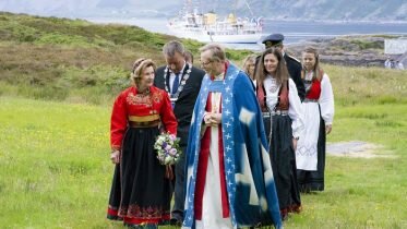 The Queen celebrated Bjørgvin dioceses 950 year Anniversary