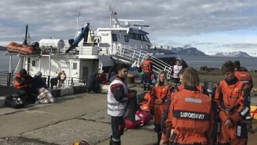 More than 30 people injured when boat runs into dock on Svalbard