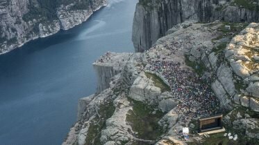Unique experience at the Pulpit Rock