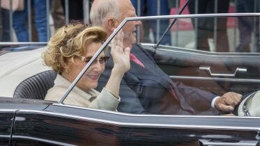 Royal couple celebrated golden wedding anniversary with something old and something new