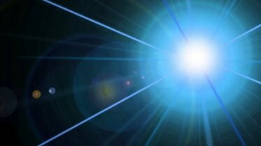 Aircraft lit with laser over Flesland