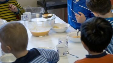 Significant differences in kindergarten food