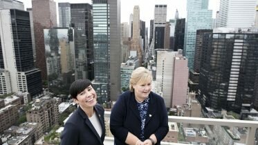 Solberg shoots for a seat in the Security Council