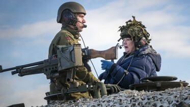 Solberg visited Trident Juncture
