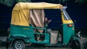 India, energy natural gas rickshaw