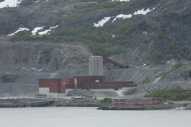 Reppar Fjord copper mines minining