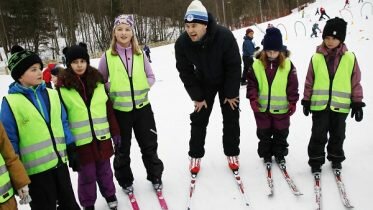 Ropstad at ski school: – Almost my best day at work