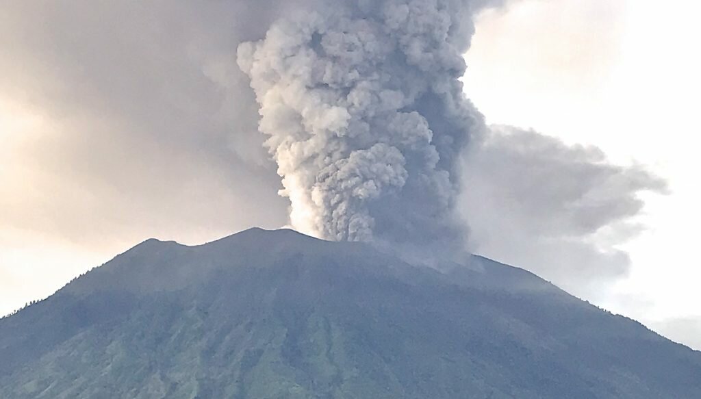 Norwegian rescued from a volcano on Bali