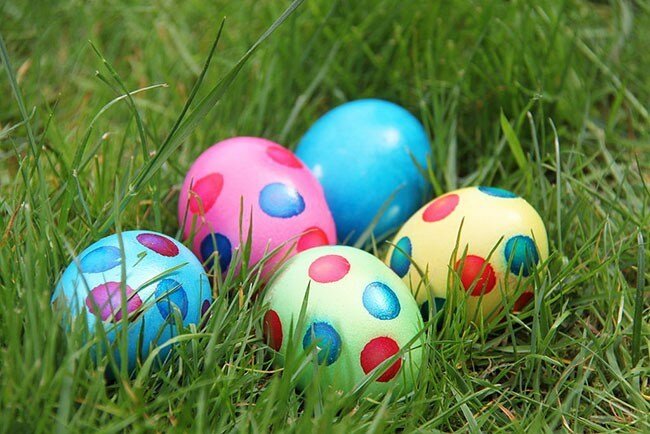 Easter eggs