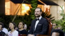 Crown Prince Haakon visits Tonga