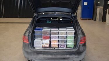 Candy smugglers caught in Svinesund