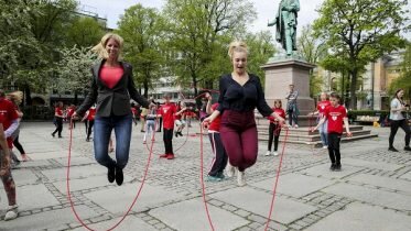 This year’s national skipping rope competition is underway