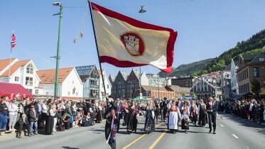 Another heat record in Bergen the 17th of May