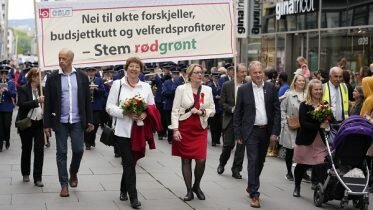 Record numbers went out on First of May parades in Oslo
