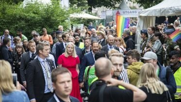 Crown Prince attends Oslo Pride
