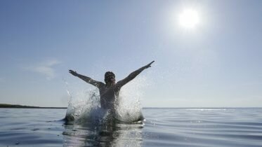 Next week it is forecasted over 30 degrees in the south – in the north the weather turns