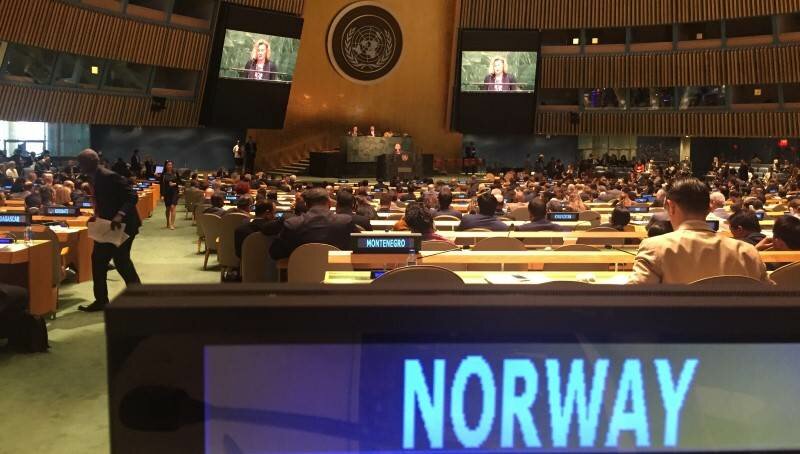 Record Norwegian support to the UN