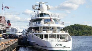 One of the world’s largest yachts is in Oslo