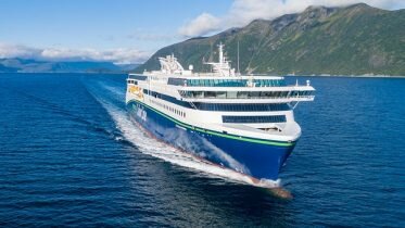 Color hybrid delivered from Ulstein Verft