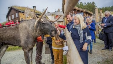The Crown Princess in Vågå: – This is one of the finest of Norway