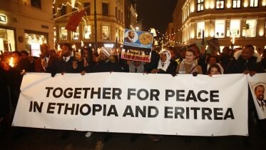 The Nobel Prize winner celebrated in the torchlight parade