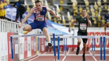 Karsten Warholm improved his own European record in the 400 meter hurdle race