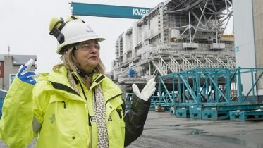 Equinor’s first female platform manager retires