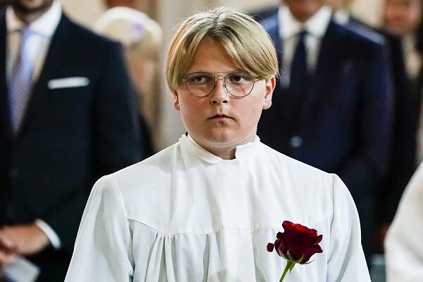 Prince Sverre Magnus confirmed in Asker church