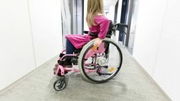 Wheelchair kid