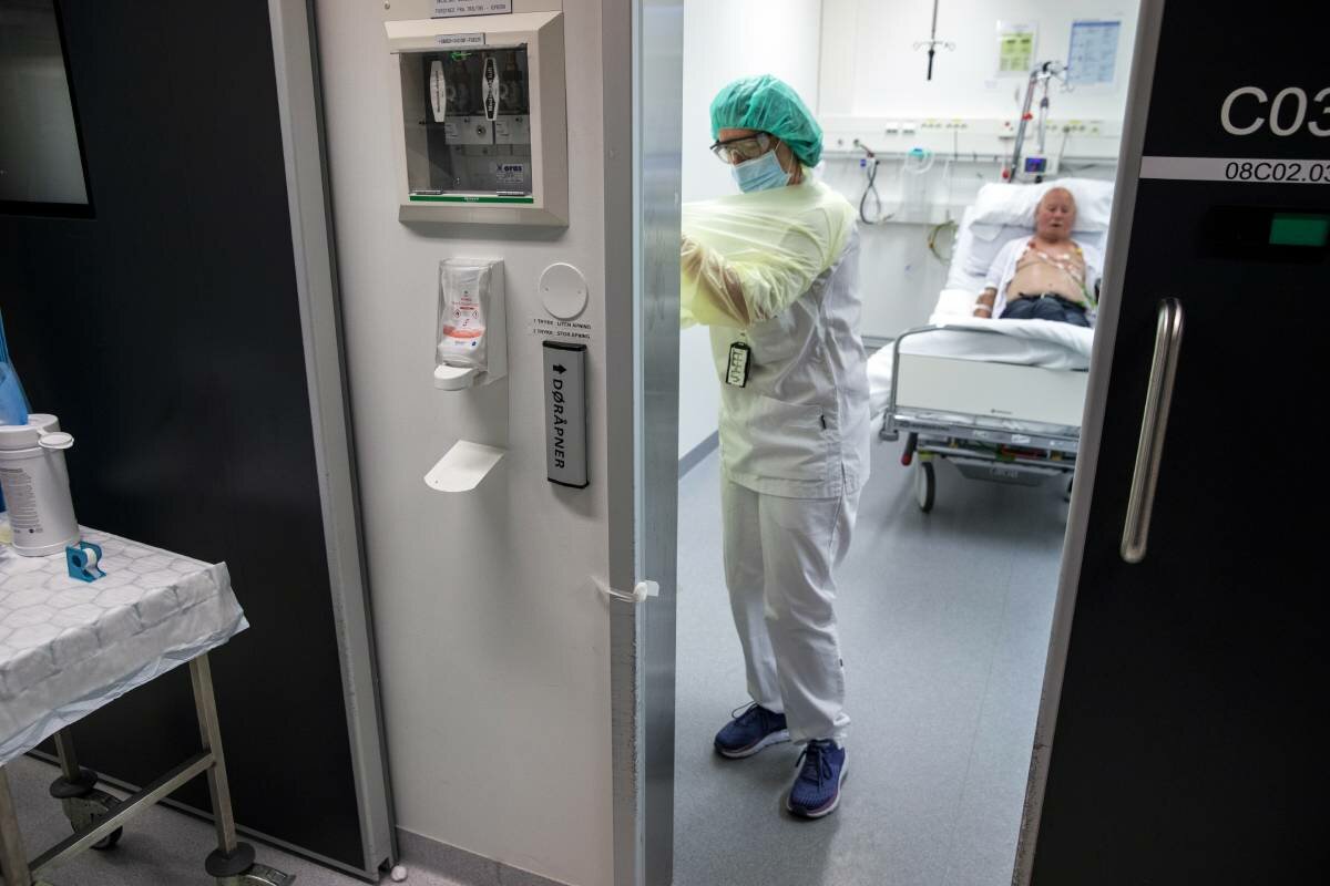 A total of 93 corona-infected patients are currently admitted to hospitals in Norway