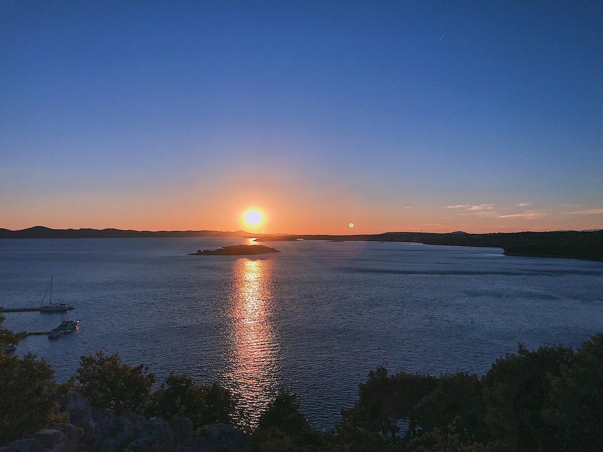 Croatia sunset