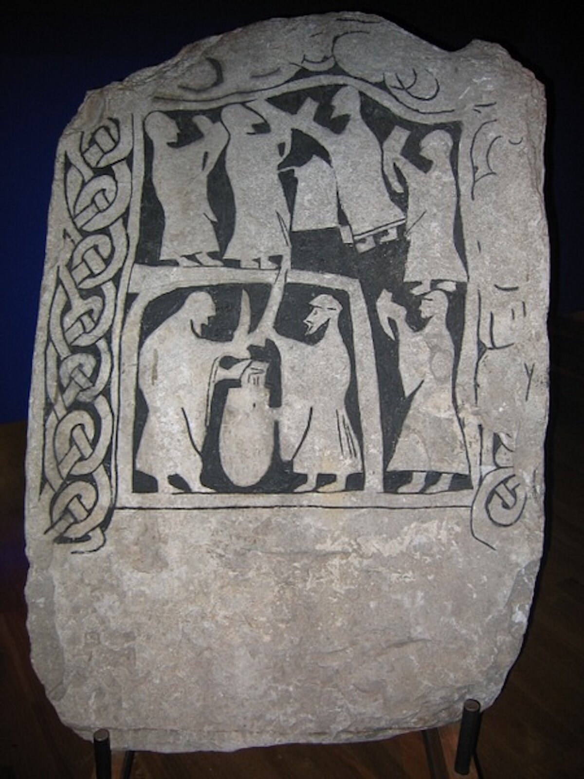 Viking drinking stone