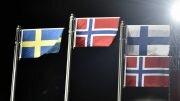 Finland Sweden Norway flags
