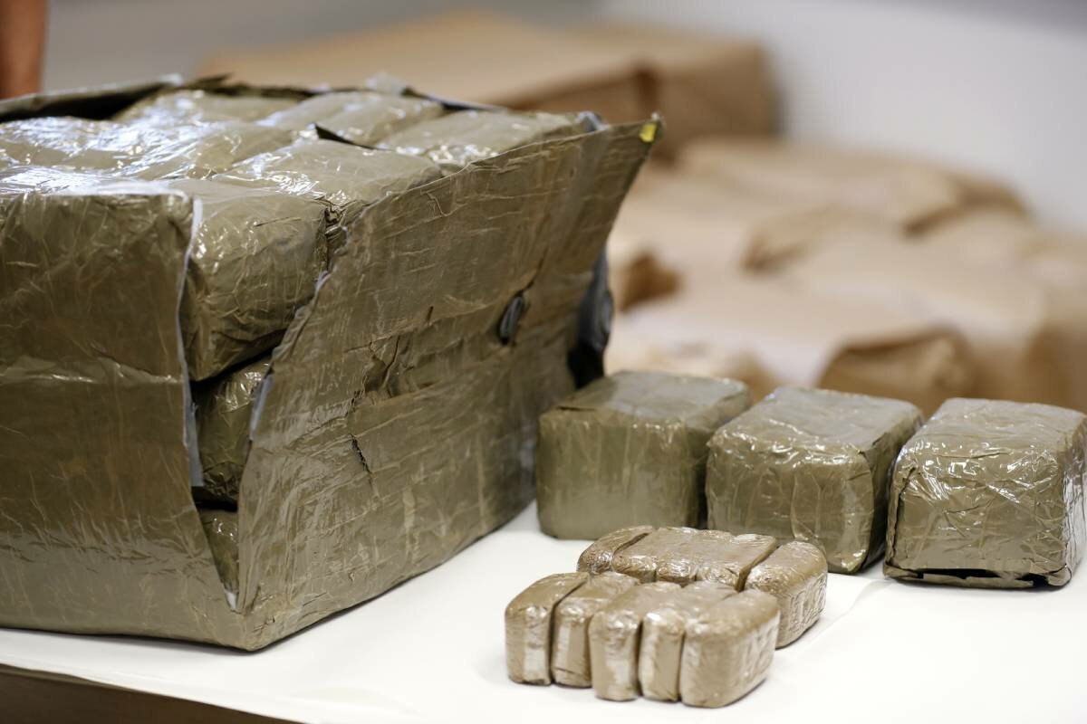Record bust: Norwegian police find over 700 kilos of hashish worth 140 million kroner in a trailer in Skien