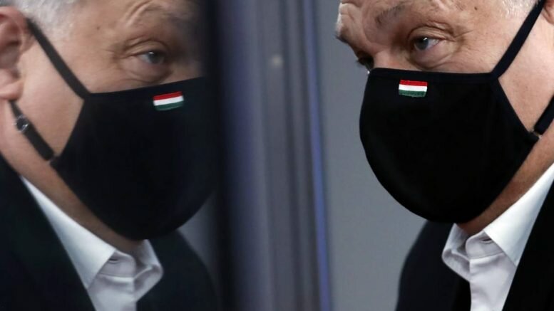 Viktor Orban - face mask