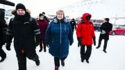 Erna Solberg - Hindou Ibrahim - Longyearbyen - Svalbard